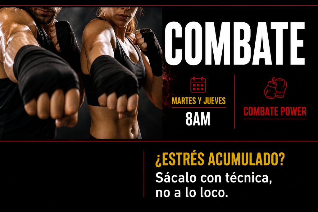 Clase de Combate en Lindavista para mejorar condición física coordinación y resistencia en Body Zen Fitness