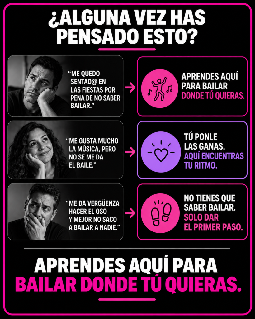: Personas que quieren animarse a bailar en fiestas y reuniones. RITMO, curso de baile social con clases de salsa, cumbia y bachata en Lindavista.