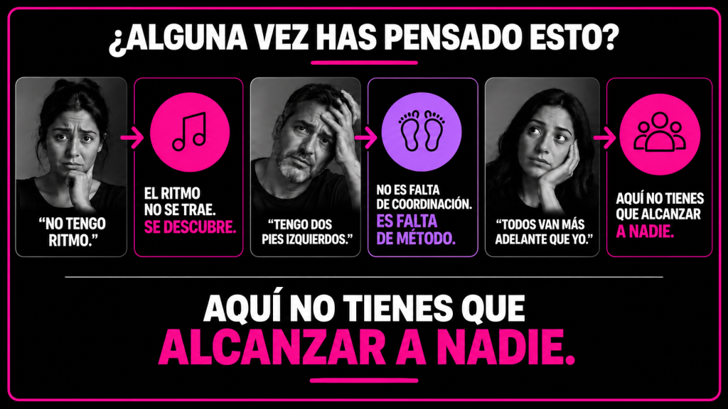 Clases de salsa en Lindavista para aprender a bailar desde cero: dudas comunes sobre ritmo, coordinación y avanzar al aprender a bailar con RITMO.